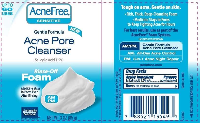 AF Foam Sensitive Acne Pore Cleanser